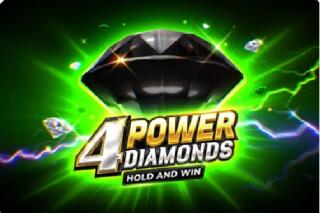 4 Power Diamonds Hold and Win 